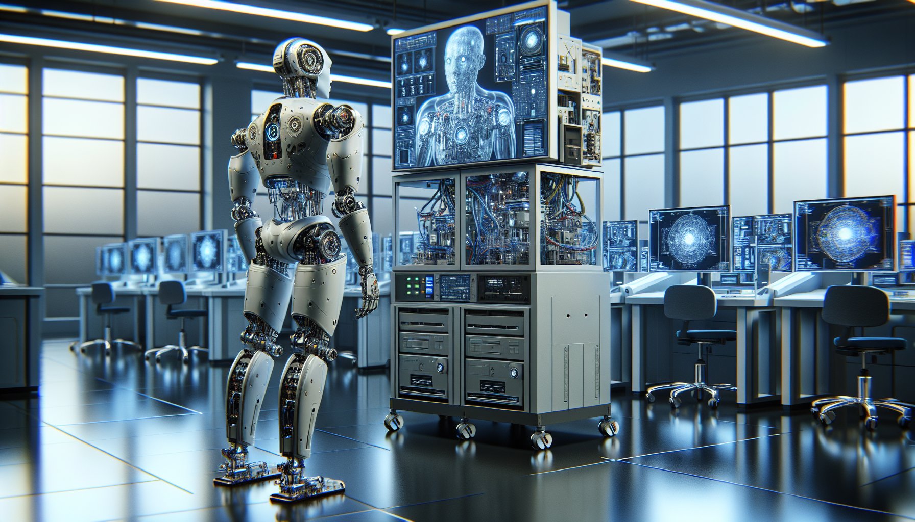 KB Financial unveils humanoid robot for senior care - UPI.com